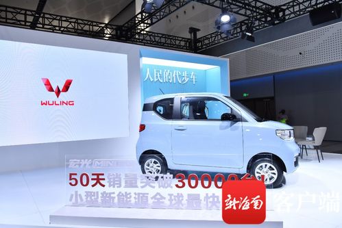 宏光MINI EV闪耀亮相2020世界新能源汽车大会